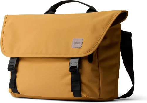 Vista 10 de Bellroy Classic Messenger - Bolsa para portátil de 14 pulgadas, color verde Oliva