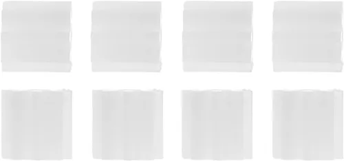Vista 5 de Bettomshin 10 unids engranaje de plástico 082A 0.5 módulo polea eje de correa robot RC motor mano DIY piezas mecánicas kit blanco