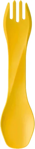 Vista 15 de humangear GoBites Uno Spork - Equipo de mochilero ultraligero, verde claro