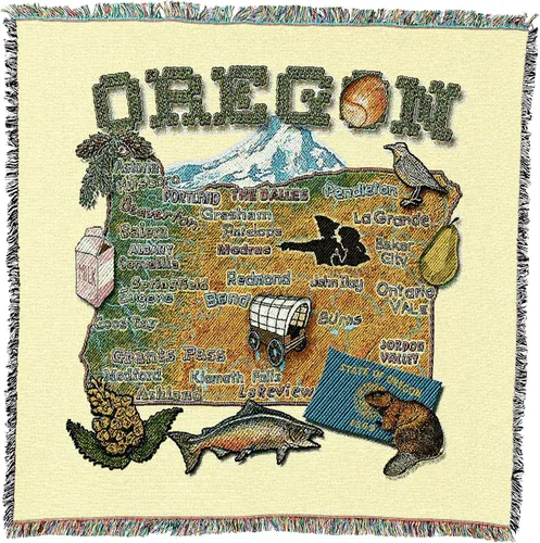 Vista 36 de Pure Country Weavers State of Alabama - Manta cuadrada para regalo, manta de tapiz tejida de algodón, fabricada en los Estados Unidos