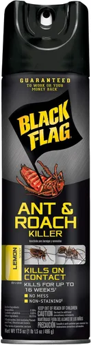 Vista 3 de Black Flag Ant and Roach Killer 17.5 onzas, aerosol en aerosol, sin perfume