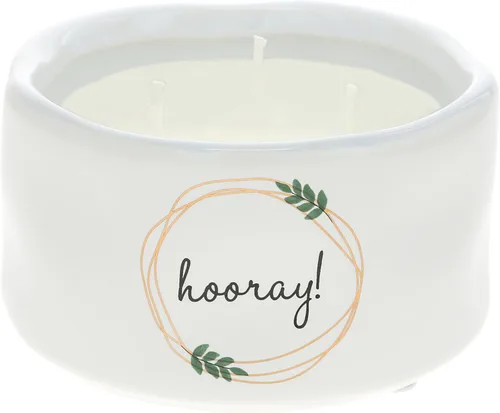 Vista 14 de Pavilion Gift Company - Happily Ever After - Vela de cera de soja natural con mensaje oculto sorpresa de 8 onzas, aroma a jazmín, 1 unidad, 4.5 x