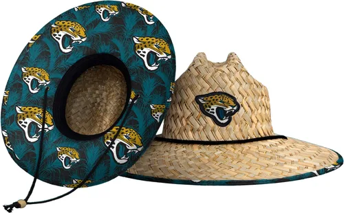 Vista 108 de FOCO - Sombrero de paja con logotipo de equipo universitario de NCAA y estampado floral para hombre