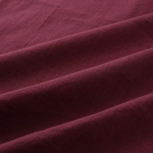 Vista 4 de Ceboyel Cotton Linen Tops for Women 34 Sleeve Crewneck Tunic Blouses Dressy Causal Gauze Shirts Ladies Summer Clothing 2025