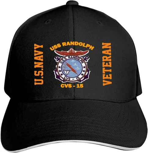 Vista 2 de USS Randolph Cvs-15 - Gorra de béisbol clásica ajustable para papá