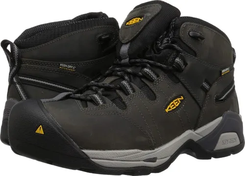 Vista 9 de KEEN Utility Botas de trabajo impermeables Detroit XT de altura media para hombre