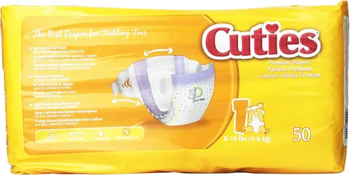 Vista 2 de Cuties, Pañales para bebés, CR1001, 1, 4