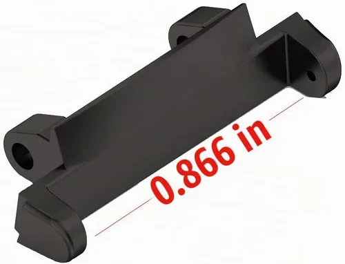 Vista 2 de FitTurn Adaptador/cierre/conector de correa de reloj de metal compatible con modelos de reloj AMAZFIT T-Rex 2. Viene con aguja de liberación rápida