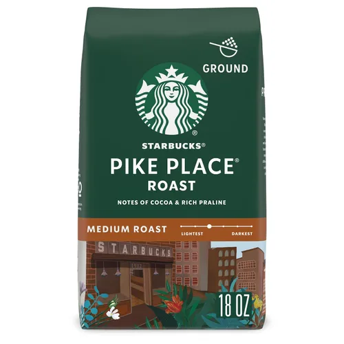 Vista 22 de Starbucks Café Molido, Tueste Medio, Café Caliente o Helado, Mezcla de Desayuno, 18 oz