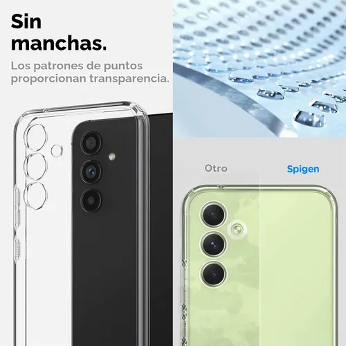 Vista 5 de Spigen Cristal líquido diseñado para Galaxy A54 5G Case (2023) - Cristal transparente