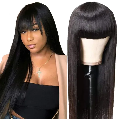 Vista 15 de Mechones de cabello 10A Remy peruano, cabello lacio, sedoso, 100 % sin procesar