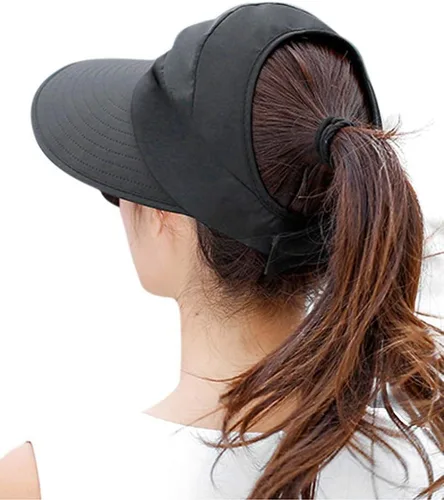 Vista 2 de HINDAWI - Sombreros de sol para mujer, ala ancha, protección UV, visera para playa de verano