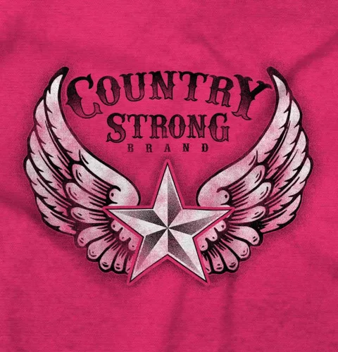 Vista 2 de Brisco Brands Country Strong - Sudadera con capucha para mujer con diseño de alas de ángel