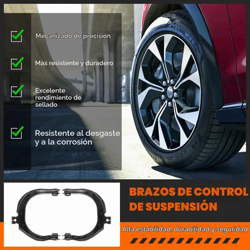 Vista 5 de Kits de brazos de control superiores de suspensión delantera para Buick Rainier 2004-2007, para Chevy SSR 2003-2006, para GMC Envoy 2002-2009