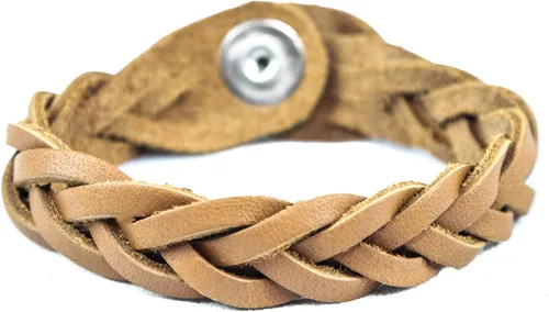 Vista 15 de Pulsera de cuero genuina, difusor de aceites esenciales Negro