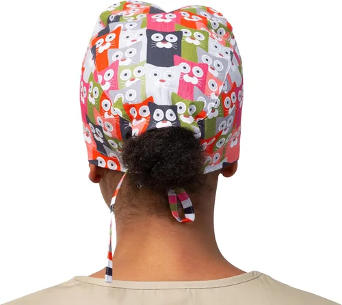 Vista 78 de Print Scrub Caps - Sombrero perfecto para enfermeras, médicos y EMTs..