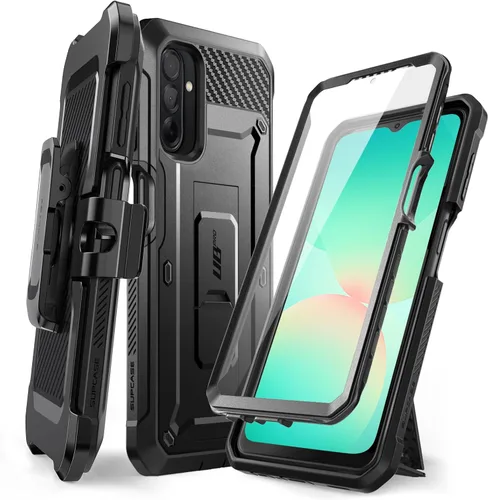 Vista 13 de SUPCASE Funda para Samsung Galaxy A16 con protector de pantalla (Unicorn Beetle Pro), [soporte integrado y clip para cinturón]