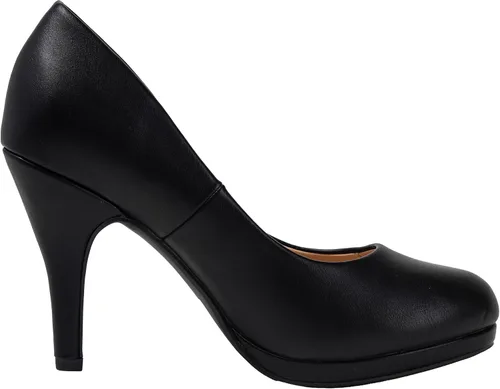 Vista 2 de Zapatos de tacón de vestir Fermin para mujer con plataforma de aguja y tacón redondo
