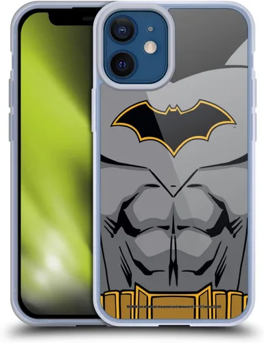 Vista 408 de Head Case Designs Funda de gel con licencia oficial de Batman DC Comics Bat Signal Logos [protección de grado militar] compatible con Apple iPhone 7
