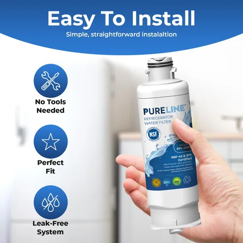 Vista 7 de Pureline Reemplazo del filtro de agua DA97-17376B Samsung, reemplazo del filtro de agua para refrigerador HAF-QIN/EXP. (paquete de 3)