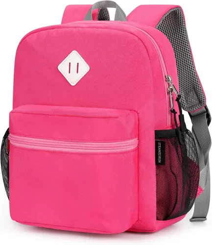 Vista 73 de Mochila para niños pequeños STEAMEDBUN para niños y niñas, mochila escolar para niños pequeños, Negro, 15 pulg., pequeña, Classic