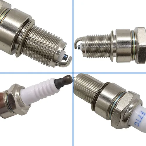 Vista 4 de YSIL F7TC Bujía 3 piezas con llave de repuesto para GX120 GX160 GX200 GX240 GX270 GX340 GX390 Generador de cortacésped motosierra cortacésped