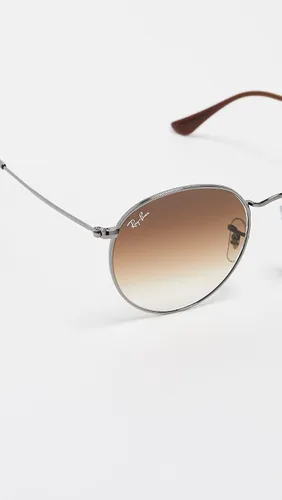 Vista 6 de Ray-Ban - Lentes de sol de metal Rb3447n, redondos, con lentes planas