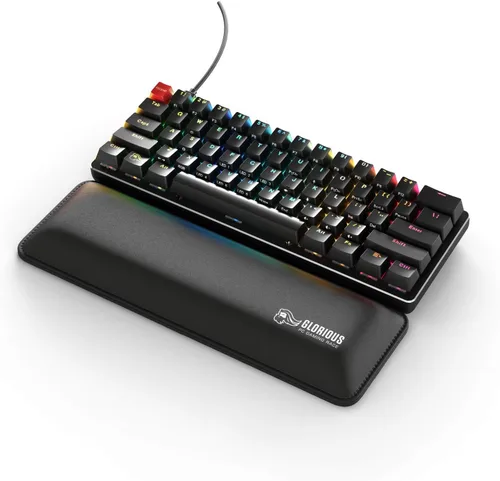 Vista 4 de Reposamuñecas Glorious Gaming, Negro