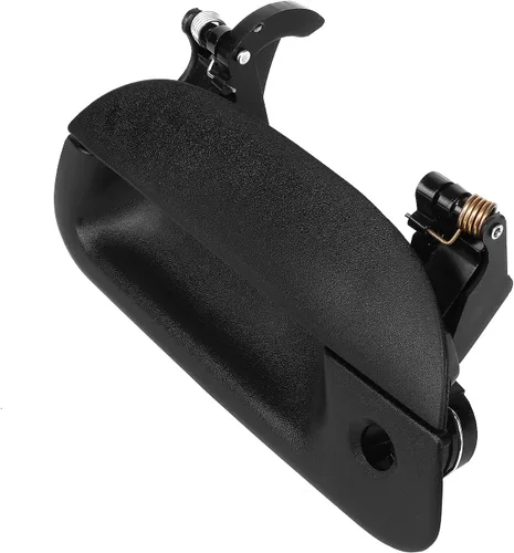 Vista 2 de Auto Dynasty [Modelo de ojo de cerradura] Manija de puerta trasera estilo fábrica compatible con Ford F150 F250 F350 F450 F550 Serie F Lobo Explorer