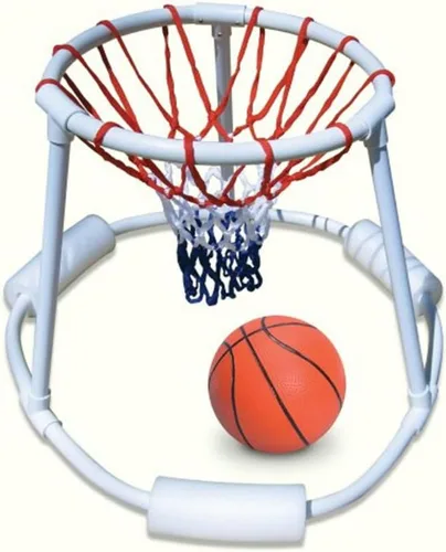 Vista 12 de Piscina inflable gigante de juguete Swimline para shootball Juego de baloncesto flotante (inflable)