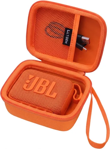 Vista 26 de Funda de silicona para altavoz JBL Go 4 ultraportátil impermeable negro