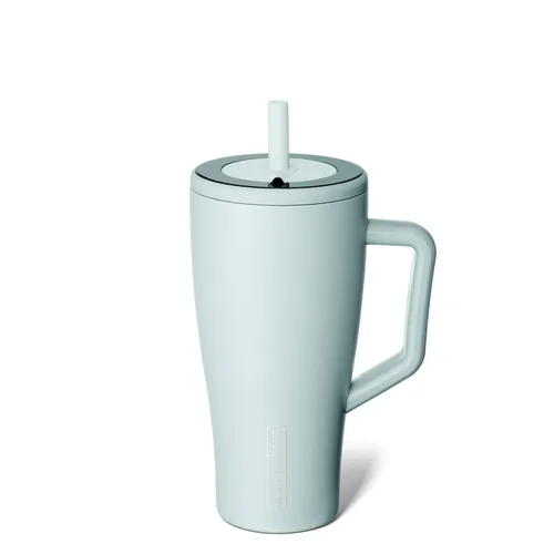 Vista 48 de BrüMate Era Vaso Térmico de 20 oz con Asa y Pajilla Vaso Térmico Aislante 100% A Prueba de Fugas con Tapa y Pajilla Hecho de Acero Inoxidable