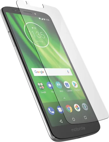 Vista 2 de MagGlass Protector de pantalla de vidrio templado para Moto G6, antirreflejos (mate XM90), resistente a arañazos y huellas dactilares