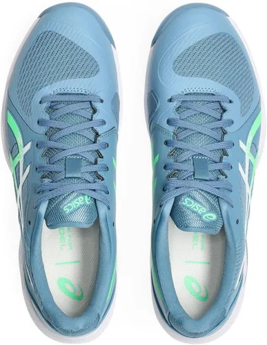 Vista 6 de ASICS Solution Swift Ff 2 Tenis de pádel para hombre, Saba Blue Vital Green, 9.5 US