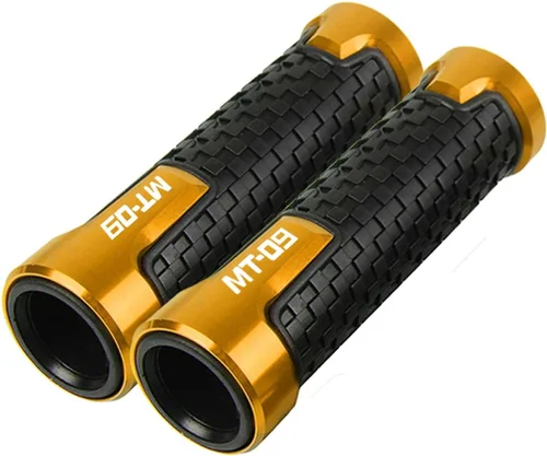 Vista 13 de Para Yamaha MT-09 FZ-09 2014 2015 2016 MT09 FZ09 MT FZ 09 Accesorios de motocicleta Manillar Grips Mano extremos Cap (Color : A Negro)