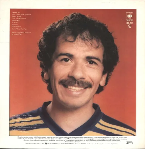 Vista 2 de Carlos Santana (Devadip) - The Swing of Delight