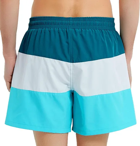 Vista 2 de Traje de baño para hombre, de secado rápido, con forro de compresión, con bolsillos, divertido para la playa