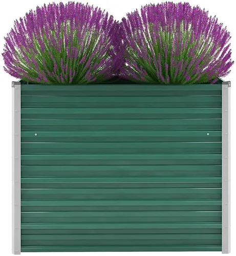 Vista 10 de Cama elevada de jardín, maceta elevada, maceta elevada, caja de jardín, macetero, maceta de hierbas, para patio trasero, patio para cultivar