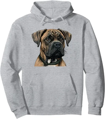 Vista 3 de Presa Canario Dog Mama Papa Mom Dad Pet Lover Breed Cute Paw Pullover Sudadera con capucha, Negro