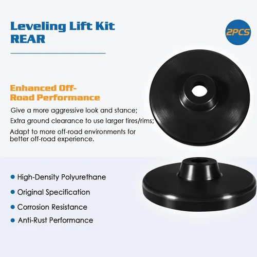 Vista 3 de Yoursme KJ09192 Kit de elevación trasera de 3/4 pulgadas para Jeep Gladiator JT 2020 Kit de elevación trasera de suspensión de 0.75 pulgadas, 2