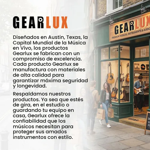 Vista 9 de Gearlux Estuche rígido para controlador de DJ para Pioneer DDJ-REV1