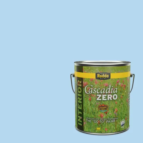 Vista 120 de Rodda Paint CASCADIA XL Pintura e imprimación satinada exterior en uno, cuarto de galón, Costa de Marfil