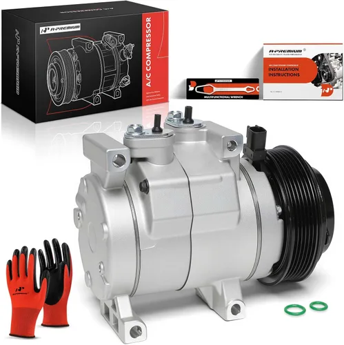 Vista 10 de A-Premium Compresor de aire acondicionado con embrague para Jeep Wrangler 3.6L 2012-2017, Rams 1500, compresor HCC-RS18