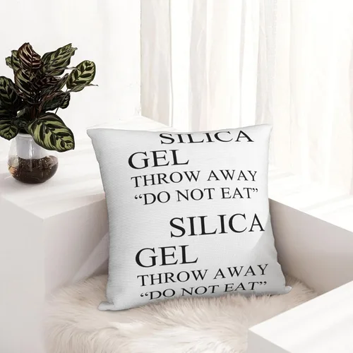 Vista 4 de Paquete de fundas de almohada de gel de sílice para sofá, hogar, cama, sala de estar, fundas de almohada decorativas de 16 x 16 pulgadas
