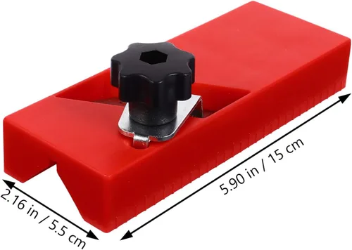 Vista 5 de DOITOOL Cepilladora de madera manual compacta, herramienta de mano de 45 grados para proyectos de carpintería de bricolaje, cepilladora de plástico