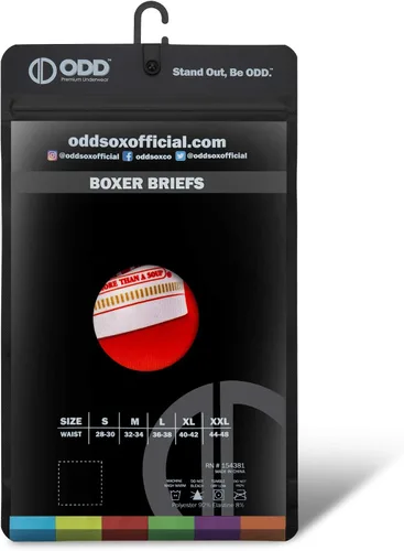 Vista 6 de Odd Sox Calzoncillos tipo bóxer divertidos para hombre, los mejores sabores de sopa de fideos ramen, estampado novedoso