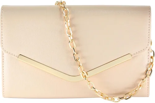 Vista 19 de Bolso de mano para mujer, bolso de mano con cadena desmontable para bodas y fiestas