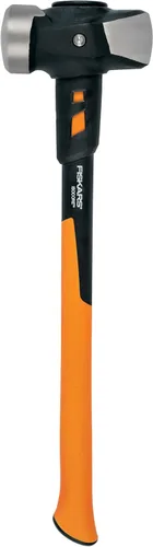 Vista 14 de Fiskars IsoCore - Martillo de trineo de 4 libras para demolición y clavado con reducción de impacto, 14 pulgadas