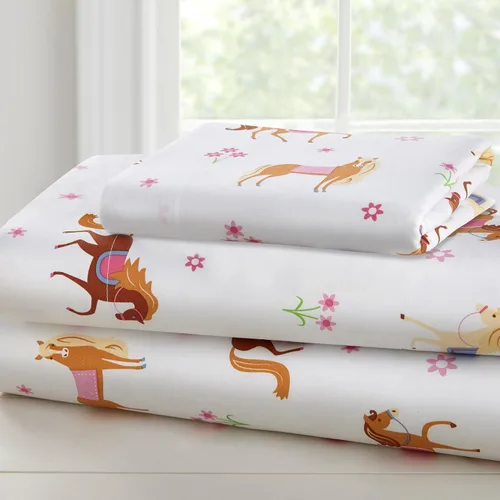 Vista 13 de Wildkin - Juego de sábanas 100% algodón para niños – Sábanas suaves y acogedoras - Dinosaurio Land
