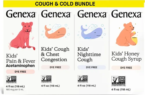 Vista 12 de Genexa Acetaminofén Limpio para Niños Ingredientes Preferidos por Pediatras Reductor de Dolor y Fiebre para Niños Sin Colorantes, 0% Aditivos